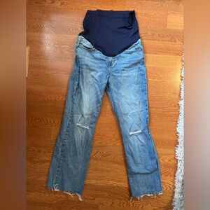 PinkBlush Maternity Cropped Jeans